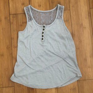 Pale Cornflower Blue Sleeveless Top